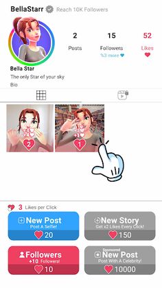 Influencer Clicker - Screenshot 2