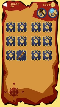 Pirate Island Card Memory Game - Screenshot 4