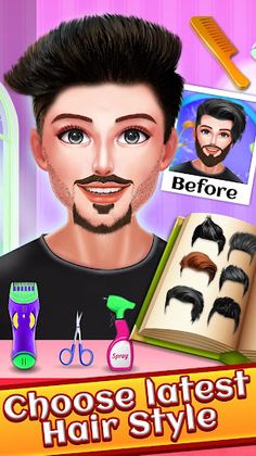 Indian Celebrity - Beard Salon - Screenshot 3
