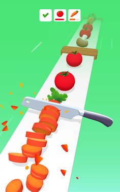 Slice Master: 3d Cutting game - Screenshot 1