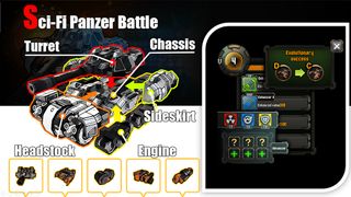 Sci-Fi Panzer Battle: War of D - Screenshot 1