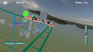 Mountain Roller Coaster Sim - Screenshot 3