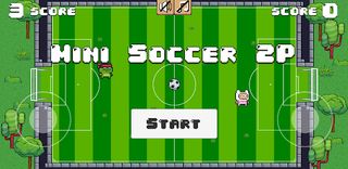 Mini-soccer for 2P - Screenshot 1