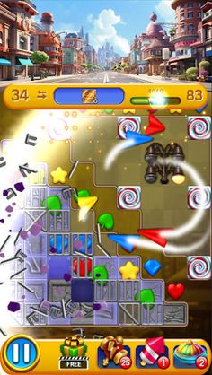 Dream City: Match3 blast - Screenshot 2