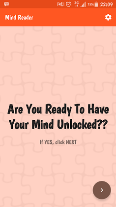 Mind Reader - Screenshot 1