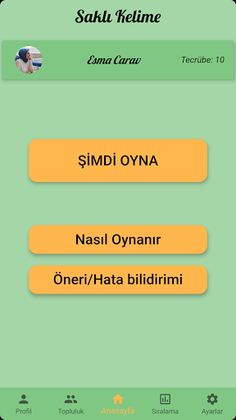 Saklı Kelime - Screenshot 2