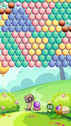 Bubble Shooter - Cat's Picnic - Screenshot 3