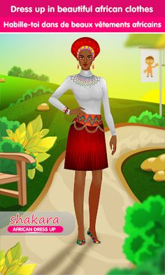 Shakara - African Dress Up and - Screenshot 2