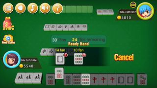 Mahjong 2P: Chinese Mahjong - Screenshot 3