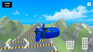 Car VS Speed Bump Car Crash - Screenshot 2