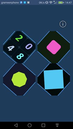 2048 (Circle+Square+Polygon) - Screenshot 1