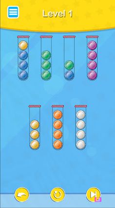 Coin Sort Puzzle - Screenshot 1