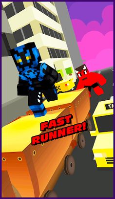 Blue Beetle Superhero Run - Screenshot 1