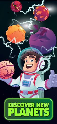 Space Merge: Cosmic Idle Game - Screenshot 2