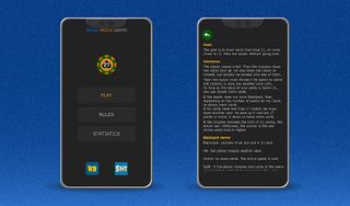 Blackjack card game - Screenshot 1