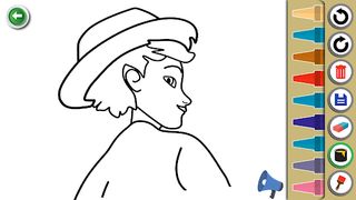 Cat Coloring Superhero Noir - Screenshot 3