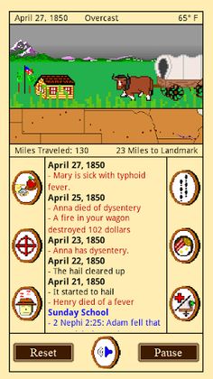 Mormon Trail - Screenshot 1