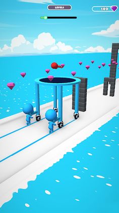 Moving Trampoline! - Screenshot 3