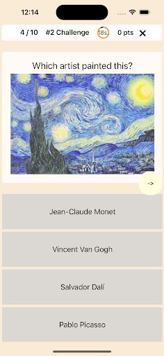 EuroQuiz App - Screenshot 3