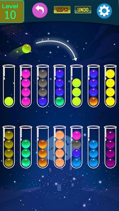 Egg Sort Game: 3D sort Puzzle - Screenshot 3