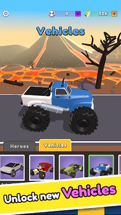 Zombie Road: Rage Truck Idle - Screenshot 2