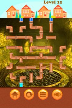 Labyrinth pipes: Plumber Puzzl - Screenshot 1