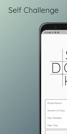 Sudoku: Self Challenge - Screenshot 1