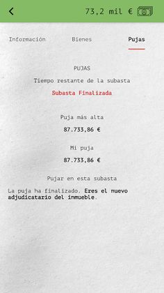 Subastas BOE Simulator - Screenshot 3