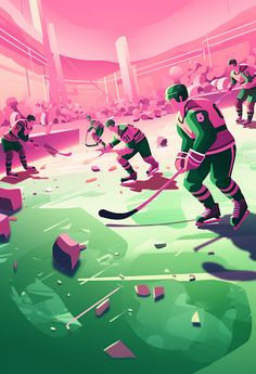 Ice Rink Smashdown - Screenshot 1