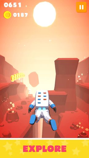 Mars: Jetpack Space Odyssey - Screenshot 2