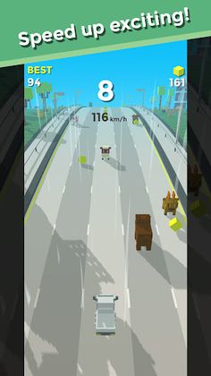 Voxel Drive - Drive Run Game - Screenshot 4