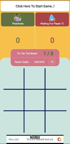 Tic Tac Toe Online - Screenshot 1