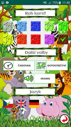 Memory card game animals - Screenshot 2