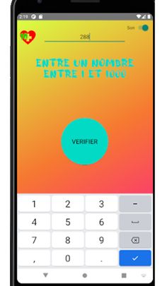 Challenge Plus ou moins - Screenshot 3