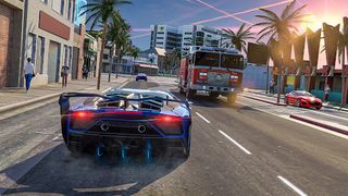 Real Car Driving City Game 3D - Screenshot 2