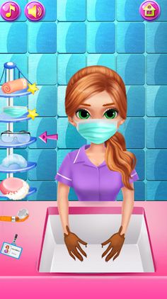 kembar baru lahir game dokter - Screenshot 2