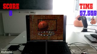 Basket AR Artırılmış Gerçeklik - Screenshot 1