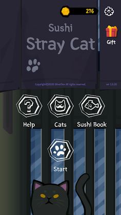Sushi Thief Cat - Screenshot 1