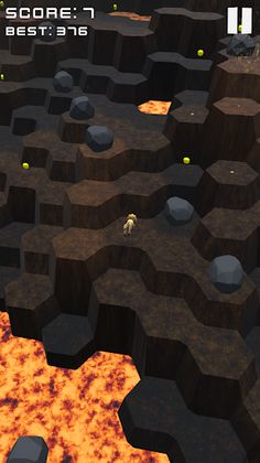 Volcano Runner - Screenshot 1