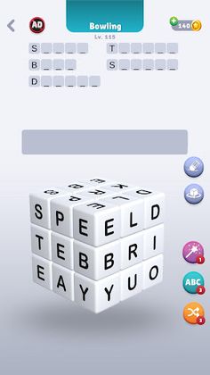 Word Cubes - Screenshot 4