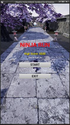 Ninja Run - Screenshot 1