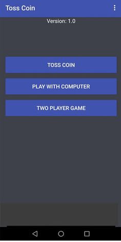 Toss Coin - Screenshot 1