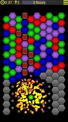 Hexplode - Explode Your Way Do - Screenshot 4