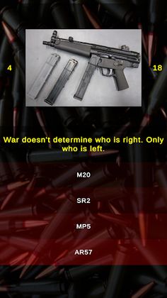 Tactical Submachine Gun Quiz - Screenshot 4