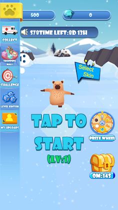 Snowball Go Go Go - Screenshot 1