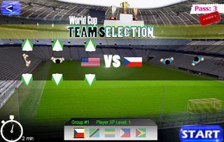 soccer for 2 - 4 players - Screenshot 1