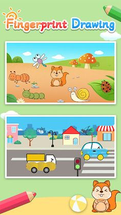 Creative fingerprint drawing - Screenshot 3