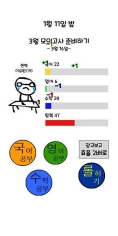이유원의 고3 키우기 - Screenshot 4