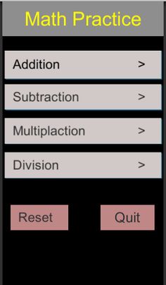 Math Practice - Screenshot 1