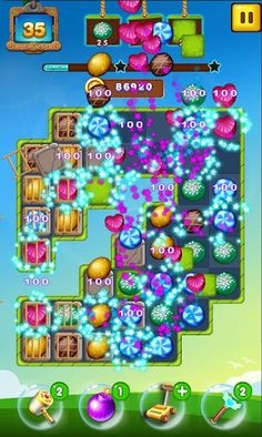 Candy Garden Fever - Screenshot 2